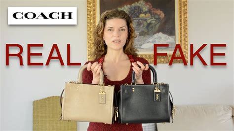 fake vs authentic coach purses|genuine coach purse.